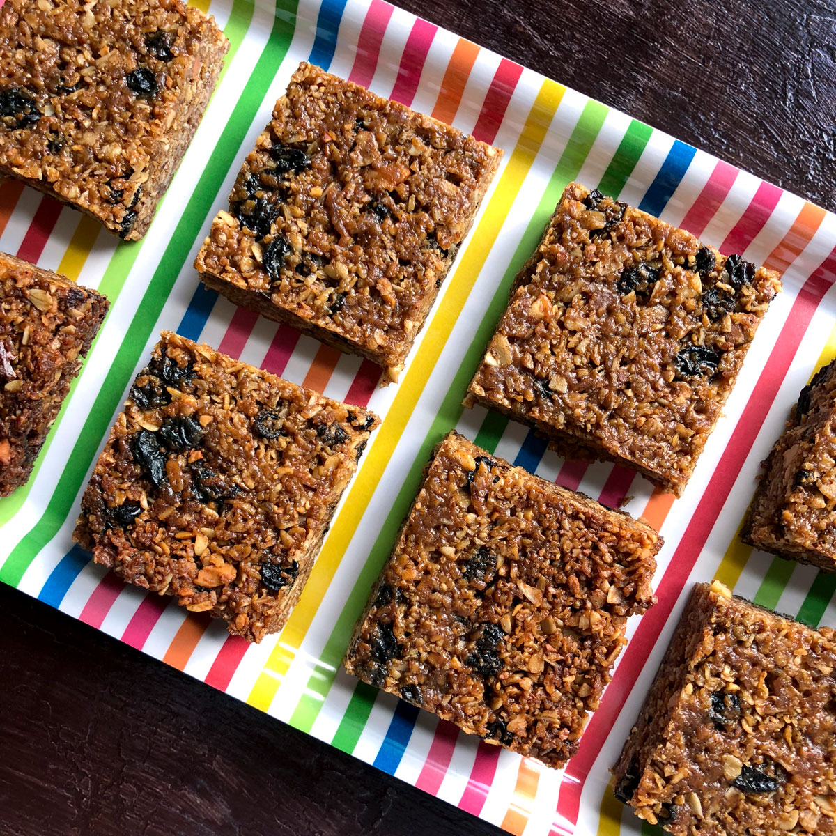 Fruit & Nut Flapjacks Fikabröd